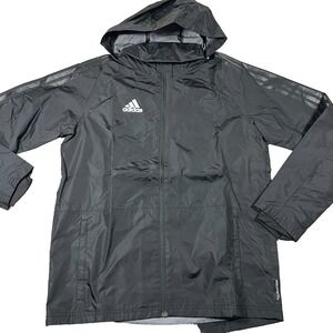 Adidas Mens Medium Black Condivo 18 Storm Water-Repellent Windproof Jacket NWOT